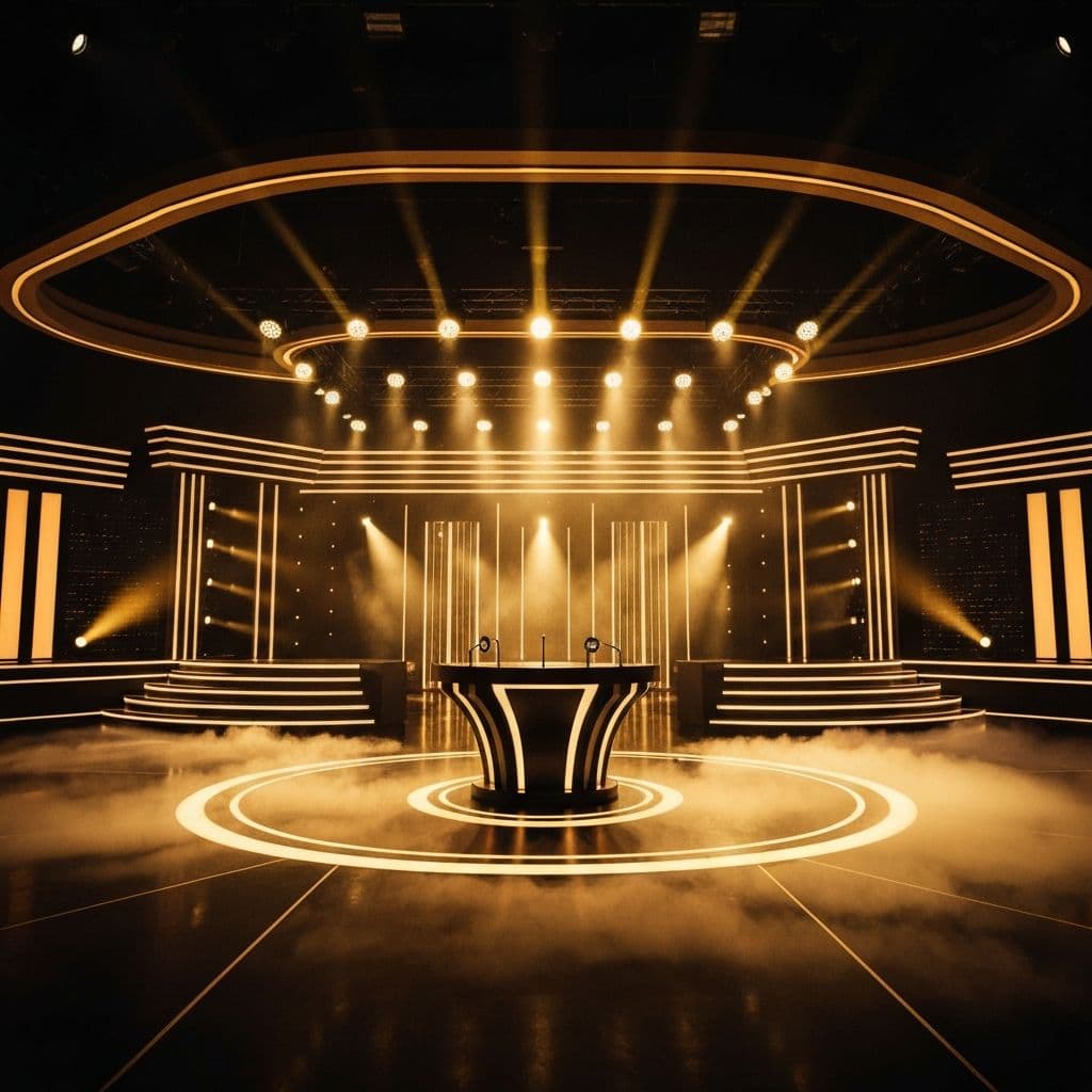 TV Studio Stage